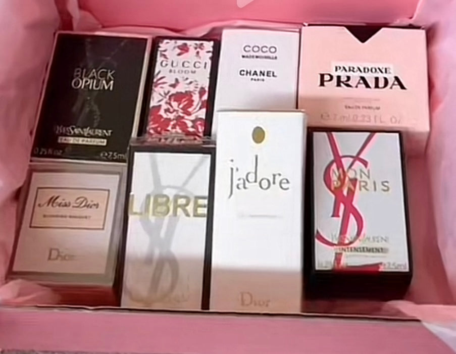 Coffret 8 minis parfums